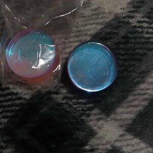 1" (25 mm) Pink Translucent Plugs